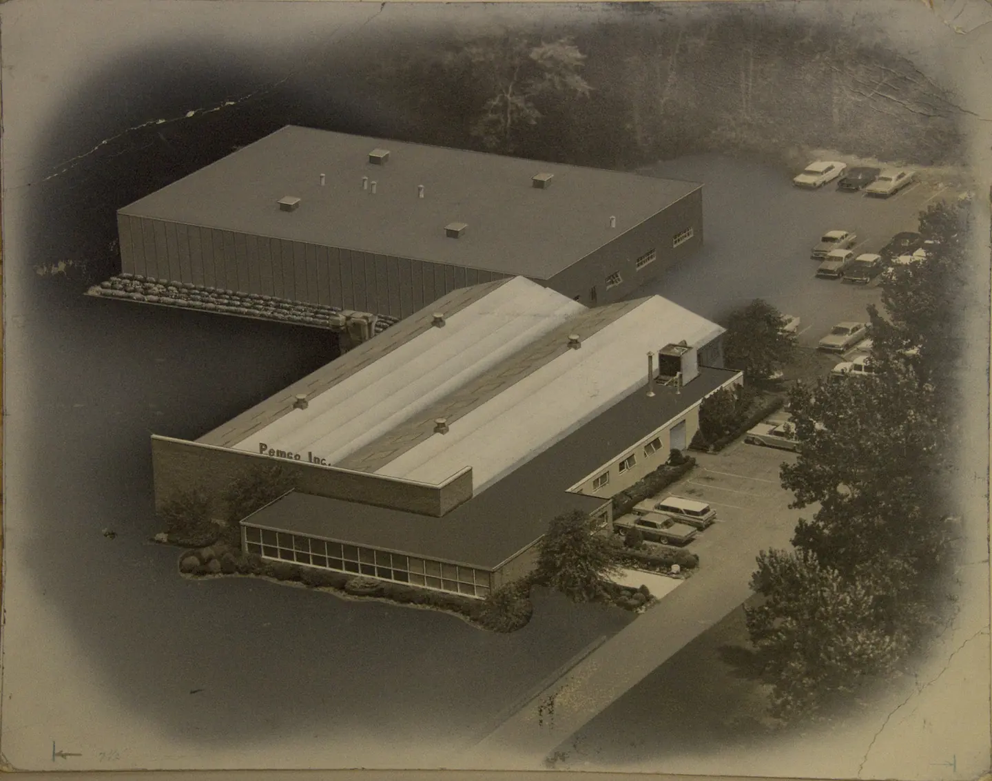 Aerial view of the Pemco Cleveland facility